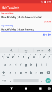 Android TextInputLayout style