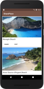 Android Share Intent With Recyclerview