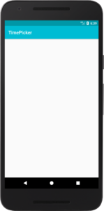 android timepicker example