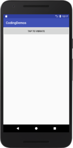 android device vibrate