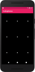 Android Pattern Lock View