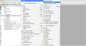 Android studio layout resource file