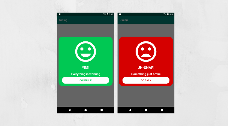 Android Custom Dialog With Animation Coding Demos