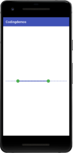 Android rangeslider thumb color